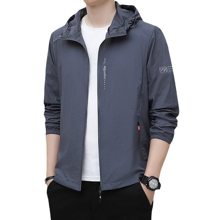 Herren Leichte wasserabweisende Outdoorjacke Echo Archiv