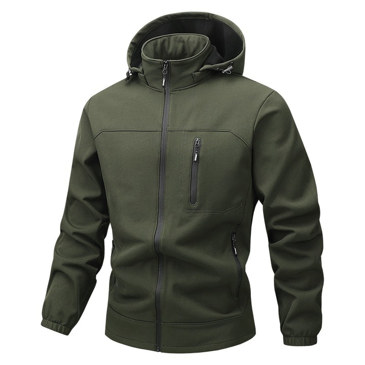 Herren Funktionale Sportjacke mit Kapuze und Jogginghose Echo Archiv