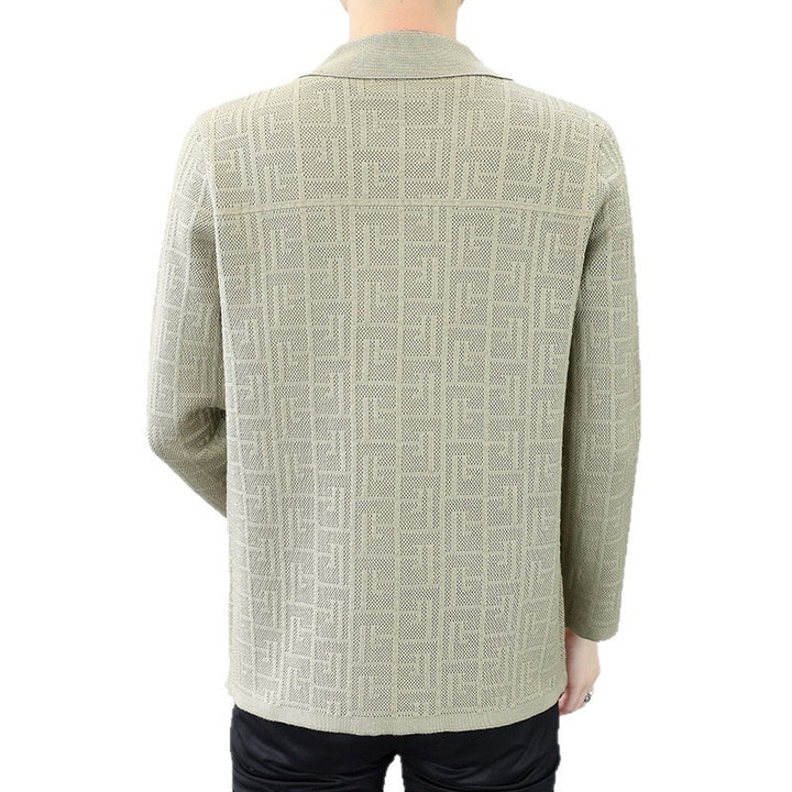 Herren modische Strickjacke Echoarchiv