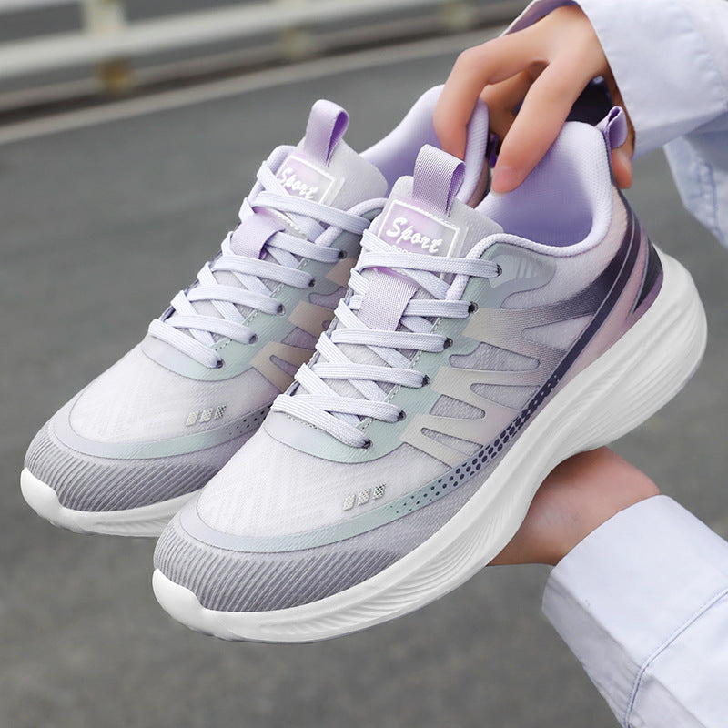 Herren nan leichte atmungsaktive Laufsneaker mit nahtlosem Strickobermaterial, gepolstertem Fersenkragen und reaktiver EVA-Dämpfung Echo Archiv