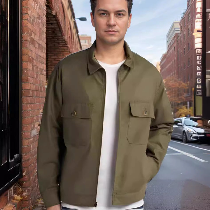 Herren utility Jacke im modernen Design mit praktischen Taschen Echoarchiv
