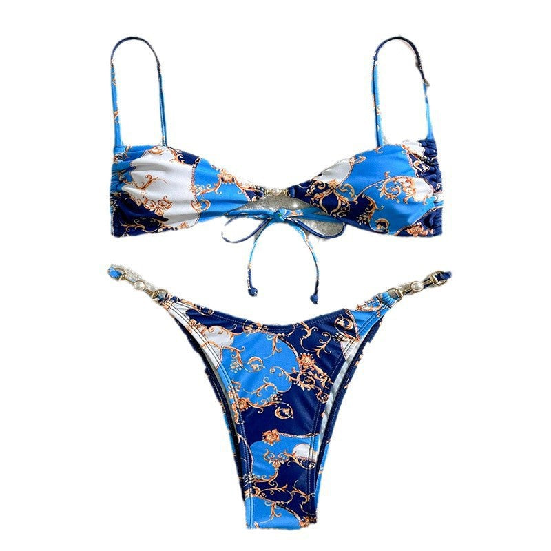 Damen Triangel-Bikini mit elegantem Schmuckdetail Echo Archiv