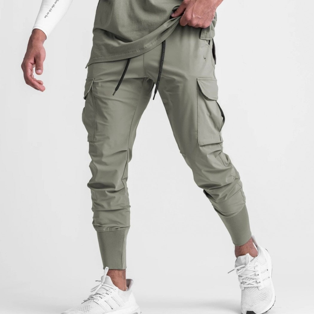 Herren verstellbare Cargo-Jogger-Hosen Echoarchiv