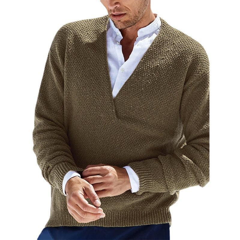 Herren lässiger Pullover Echoarchiv