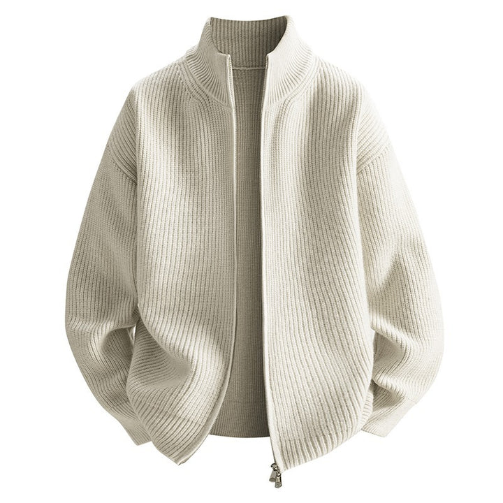 Herren Modische Strickjacke mit hohem Kragen Echoarchiv 1787964733