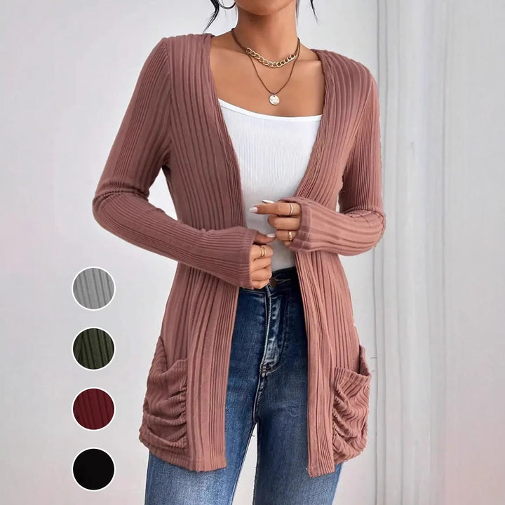 Damen Lässige und warme Strickjacke Echo Archiv