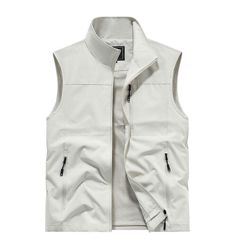 Herren Funktionale Outdoor-Weste Echo Archiv