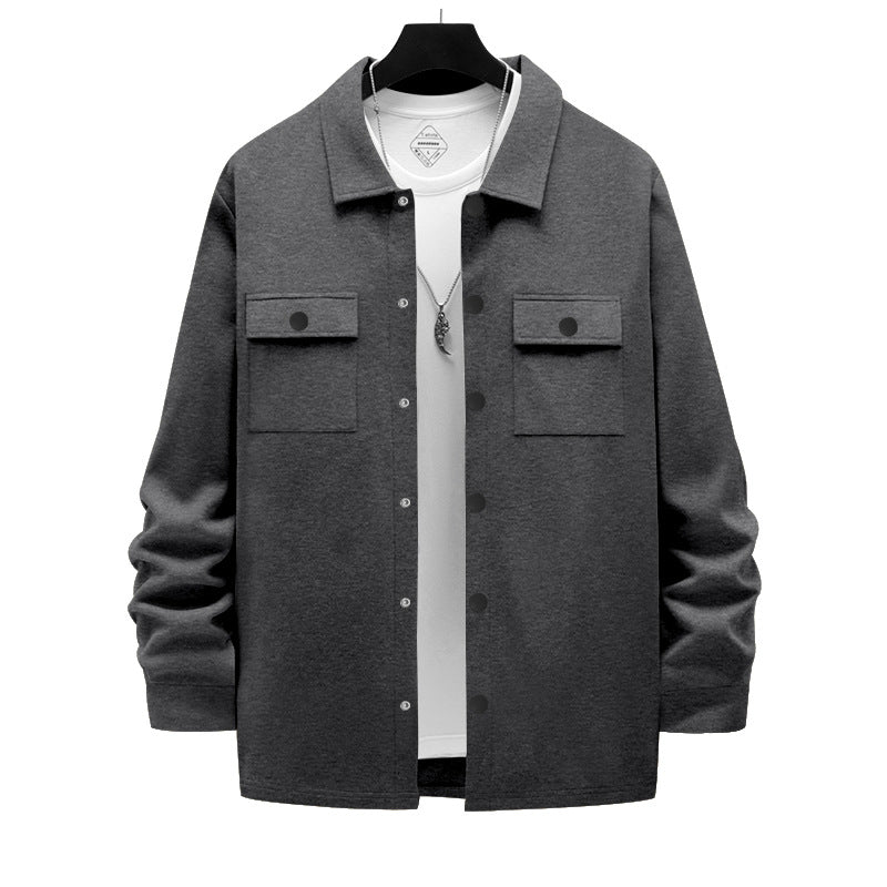 Herren modische Hemdjacke mit praktischen Taschen und innovativem Komfort Echoarchiv