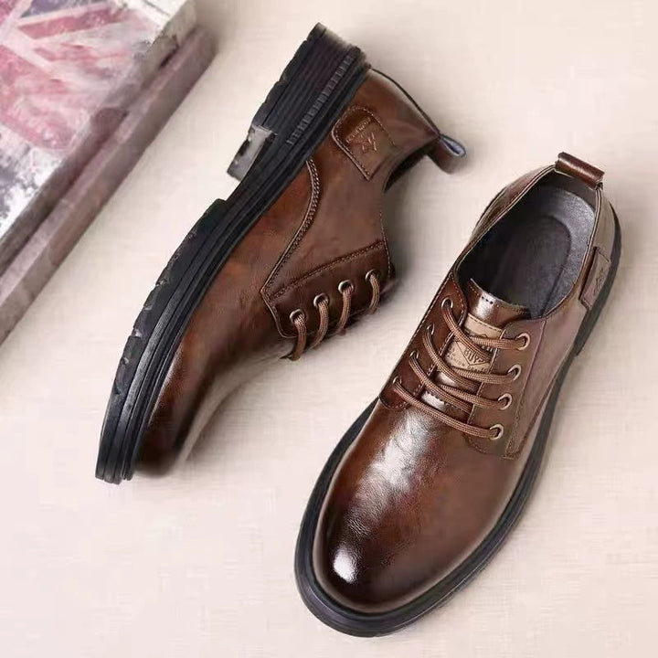 Herren Elegante Schnürschuhe aus hochwertigem Material mit rutschfester Sohle Echoarchiv