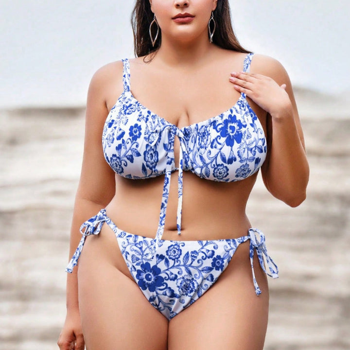 Damen Blumendruck Bikini Set Echo Archiv