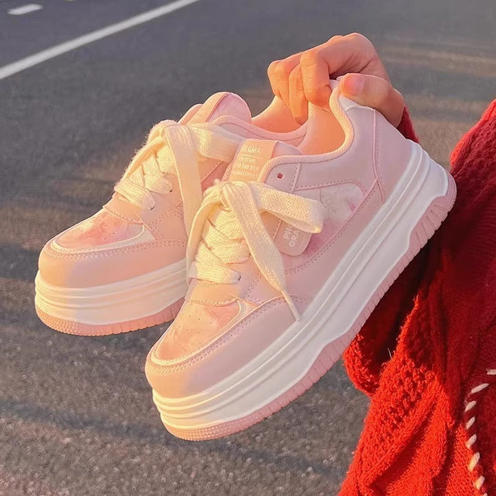 Damen Trendige Plateau-Sneaker mit komfortabler Dämpfung und modischer Silhouette Echo Archiv
