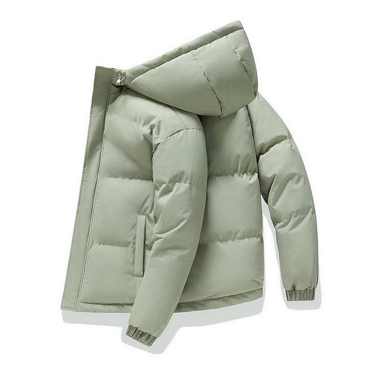 Damen Modische warme Daunenjacke mit Kapuze Echo Archiv