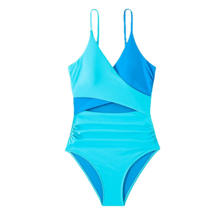 Damen Badeanzug mit verschlungenem Schnitt und figurbetonendem Design Echo Archiv