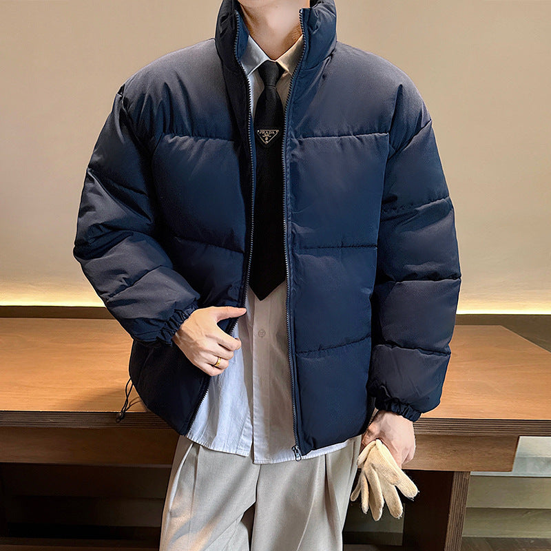 Unisex nan wattierte Steppjacke mit Stehkragen, zwei Taschen und elastischen Bündchen Echo Archiv