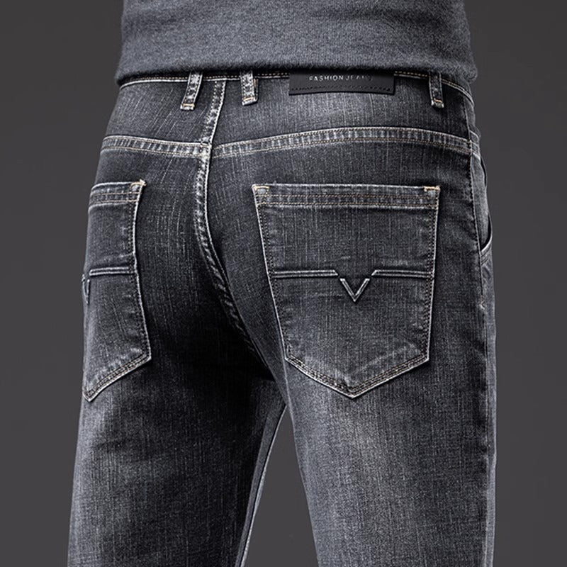 Herren bequeme Slim-Fit Jeans mit modischem Design und robustem Material Echoarchiv