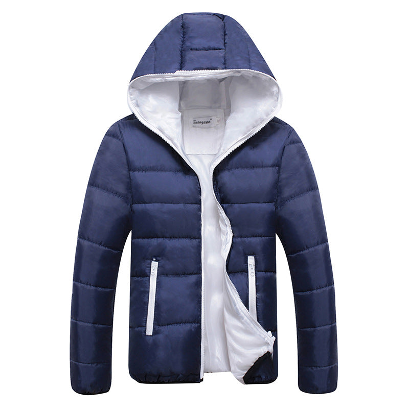 Unisex nan leichte Steppjacke mit wattierter Isolierung, gefütterter Kapuze und verdeckten Reißverschlusstaschen Echo Archiv
