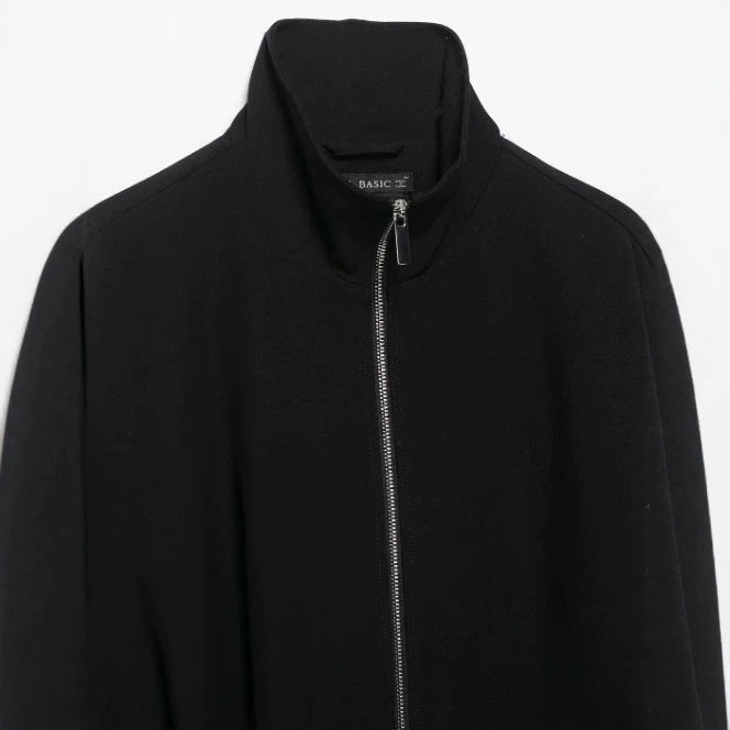 Damen Kurz geschnittener Boxy‑Blouson mit hohem Stehkragen und überschnittenen Ärmeln Echo Archiv
