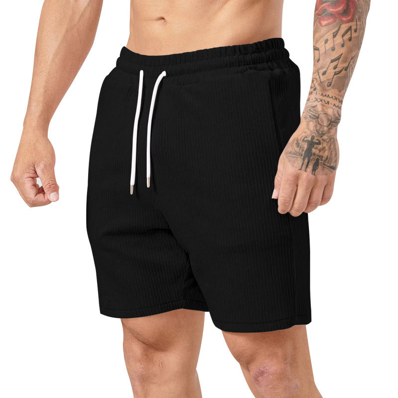Herren Freizeit-Shorts mit elastischem Bund und praktischen Seitentaschen Echoarchiv
