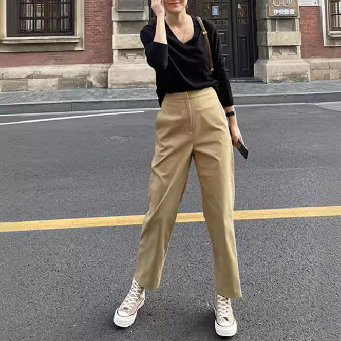Damen Bequeme und elegante Chino-Hose Echoarchiv