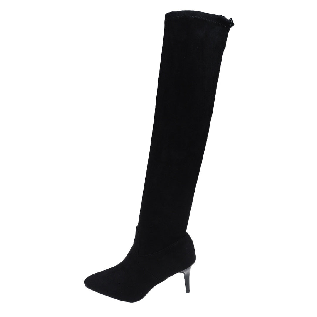 Damen Überkneestiefel aus Wildleder Echo Archiv