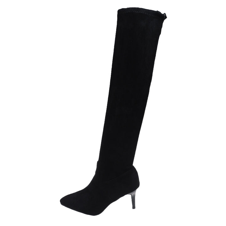 Damen Überkneestiefel aus Wildleder Echo Archiv