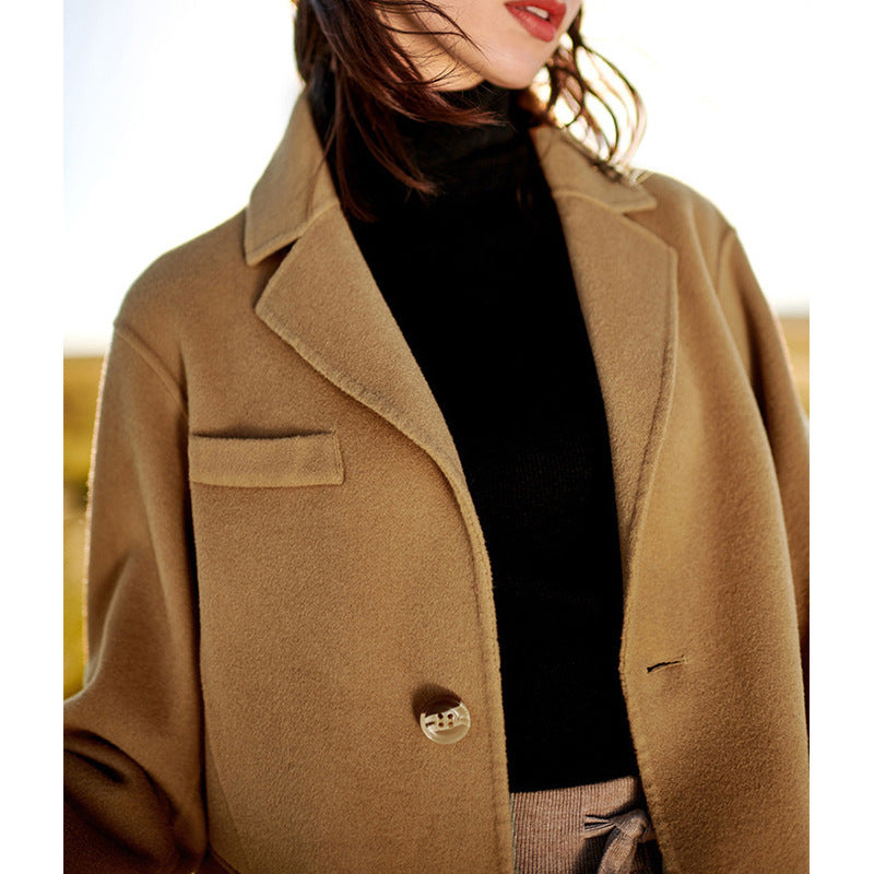 Damen Eleganter Wollblazer mit zeitlosem Schnitt Echoarchiv