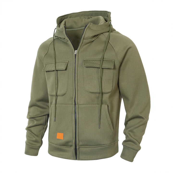 Herren Kapuzenjacke mit praktischen Taschen und modischem Design Echoarchiv