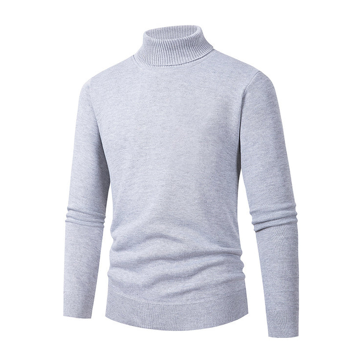 Herren eleganter Rollkragenpullover aus hochwertigem Material Echoarchiv