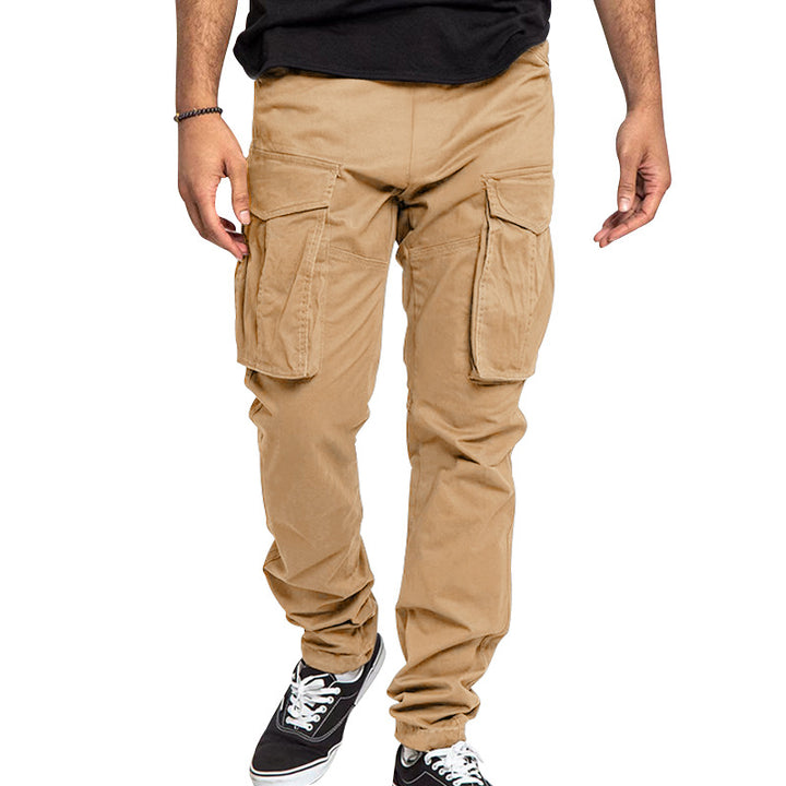 Herren Cargo-Hose mit mehreren praktischen Taschen und elastischem Bund Echoarchiv