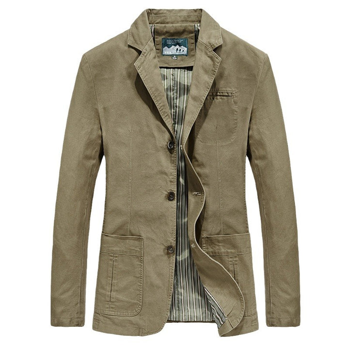 Herren Eleganter Baumwollblazer Echo Archiv