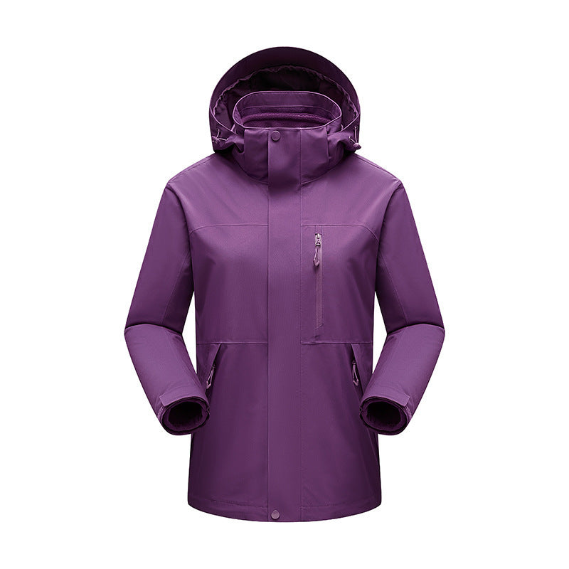Herren Wasserabweisender Winterparka mit abnehmbarer Kapuze und getapten Nähten Echo Archiv