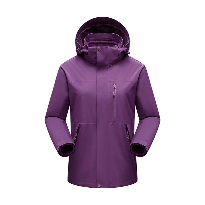Herren Wasserabweisender Winterparka mit abnehmbarer Kapuze und getapten Nähten Echo Archiv