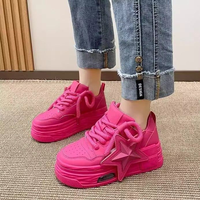 Damen Sportliche Sneakers mit modischem Sternen-Motiv und innovativer Dämpfung Echo Archiv