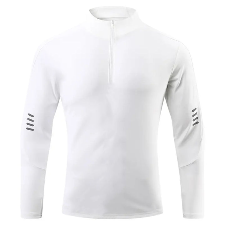 Herren Funktions-Langarmshirt mit hohem Kragen und innovativem Reißverschluss Echoarchiv