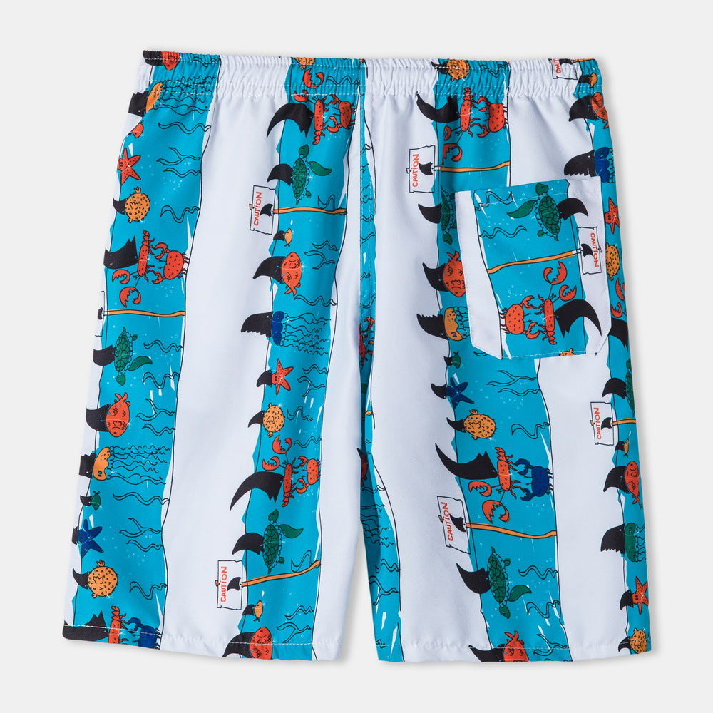 Herren Badeshorts mit exklusivem maritimem Design Echoarchiv