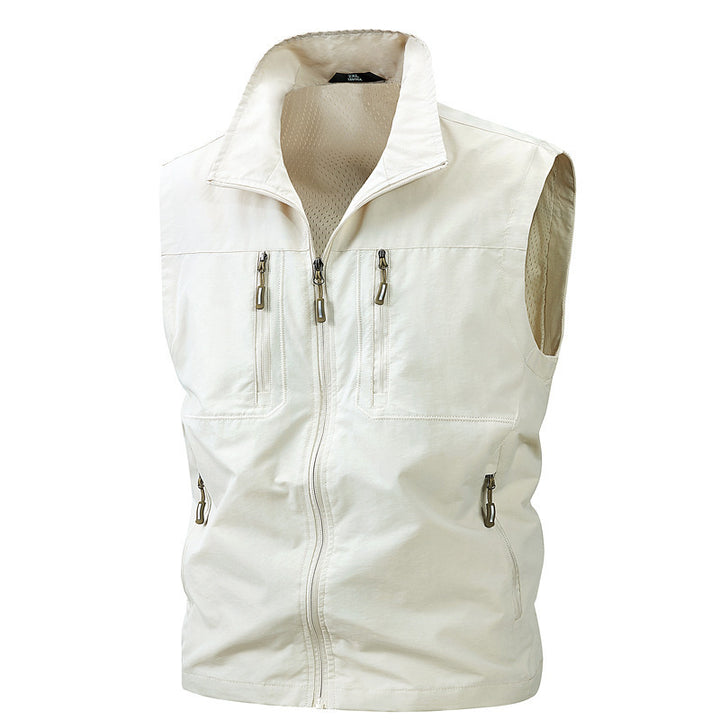 Herren Leichte Outdoor-Weste mit praktischen Taschen Echo Archiv