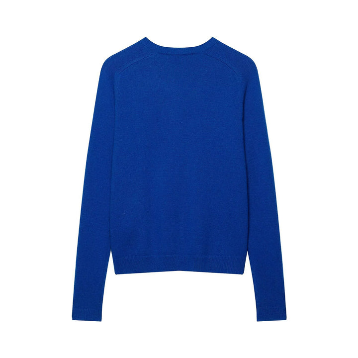 Damen Feiner Strickcardigan mit Rundhals und Knopfleiste Echo Archiv