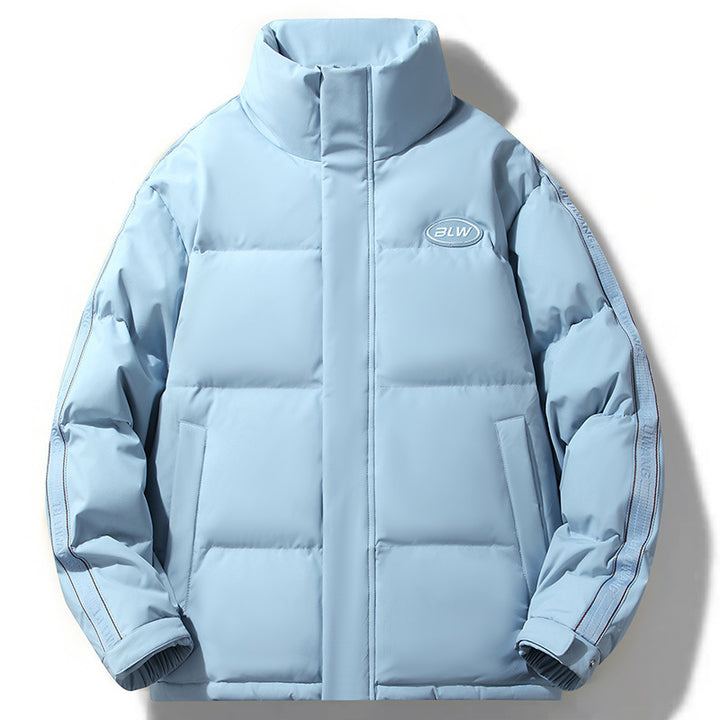 Herren Winterpufferjacke mit hohem Kragen Echoarchiv