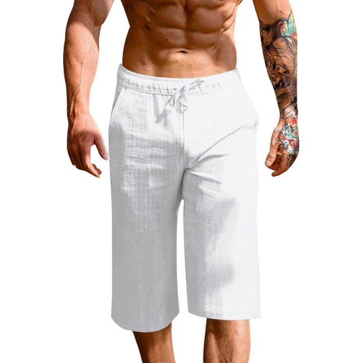 Herren bequeme Sport-Shorts mit elastischem Bund und verstellbarem Kordelzug Echoarchiv