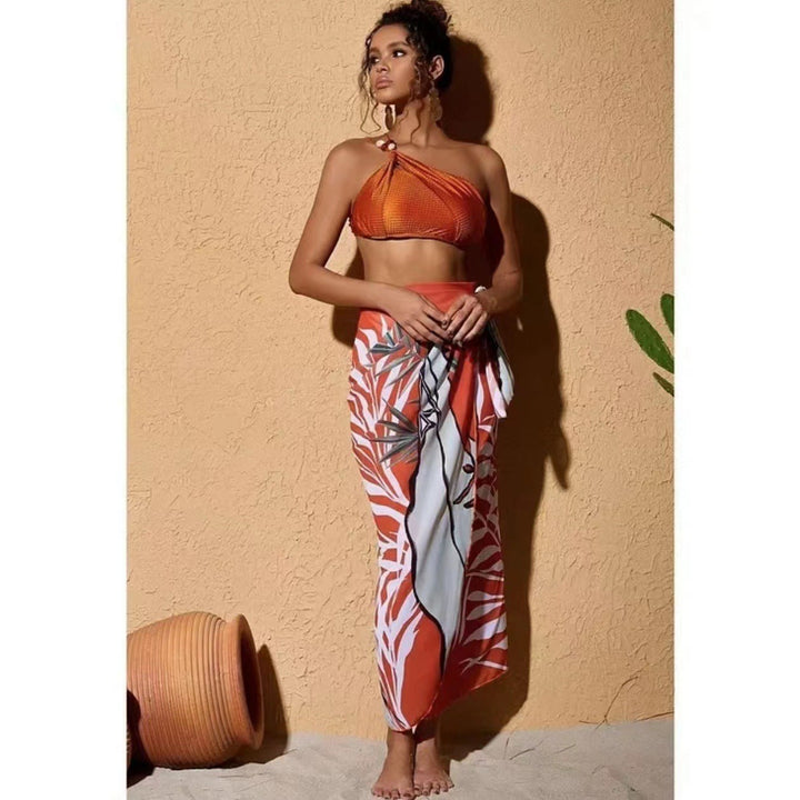 Damen Bikini-Set mit dekorativem Wickelrock Echo Archiv