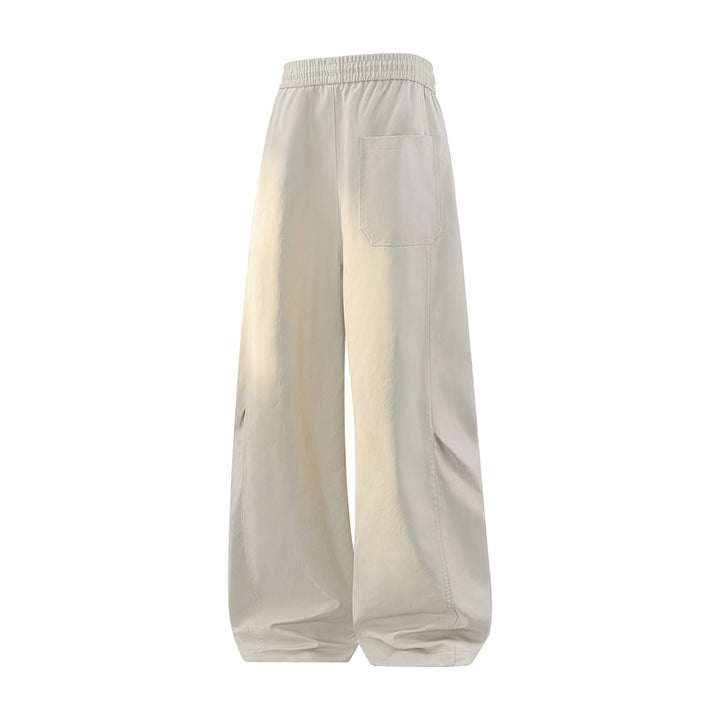 Damen Weite Cargo-Freizeithose mit elastischem Bund, Tunnelzug & Utility-Beintasche Echoarchiv