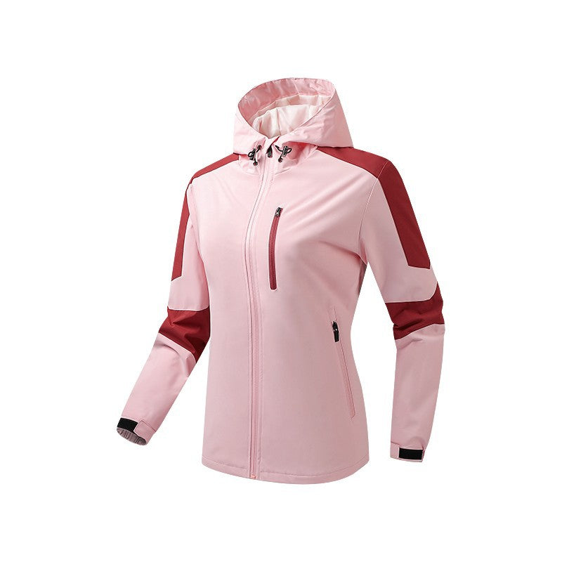Herren Atmungsaktive Softshell-Trekkingjacke mit Kapuze und wasserdichter Membran – Taviero