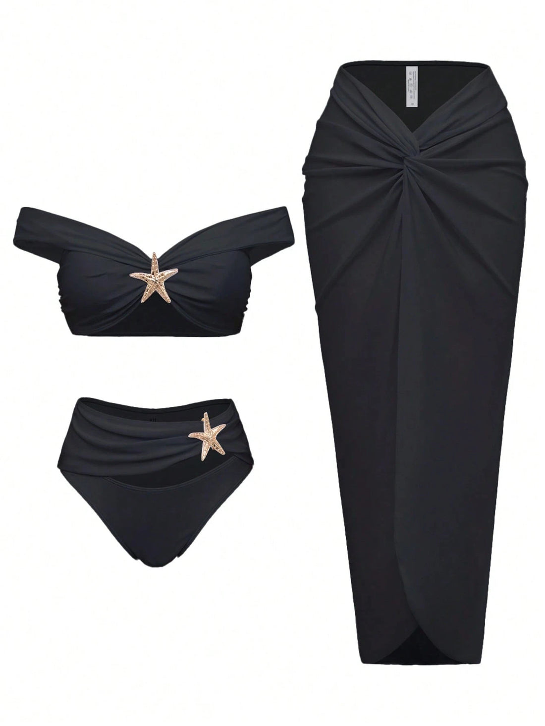 Damen Elegantes Bikiniset mit Wickelrock – Maréssa