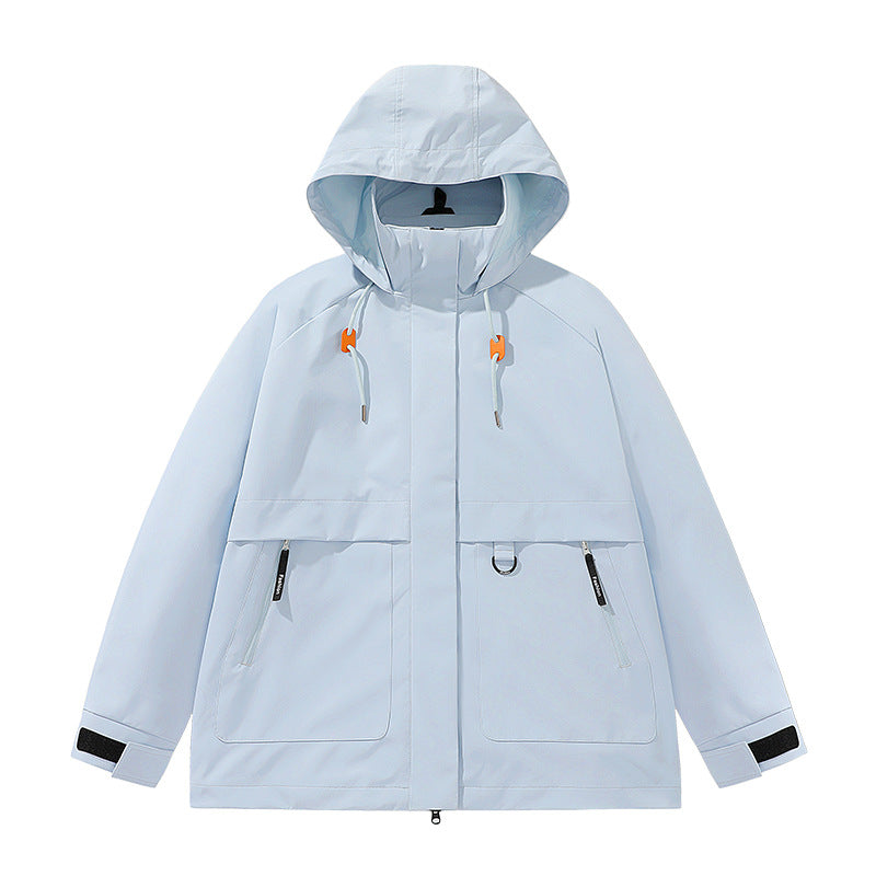 Herren Technische Wetterjacke mit praktischen Taschen Echo Archiv