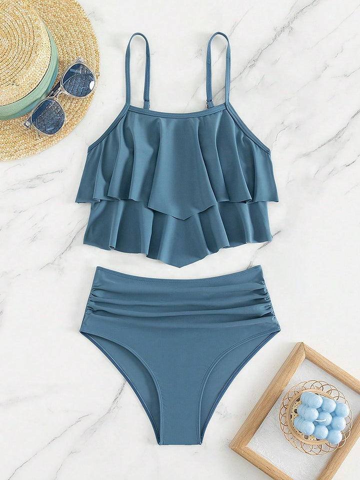 Damen Bikini-Set mit voluminösem Rüschendesign Echo Archiv
