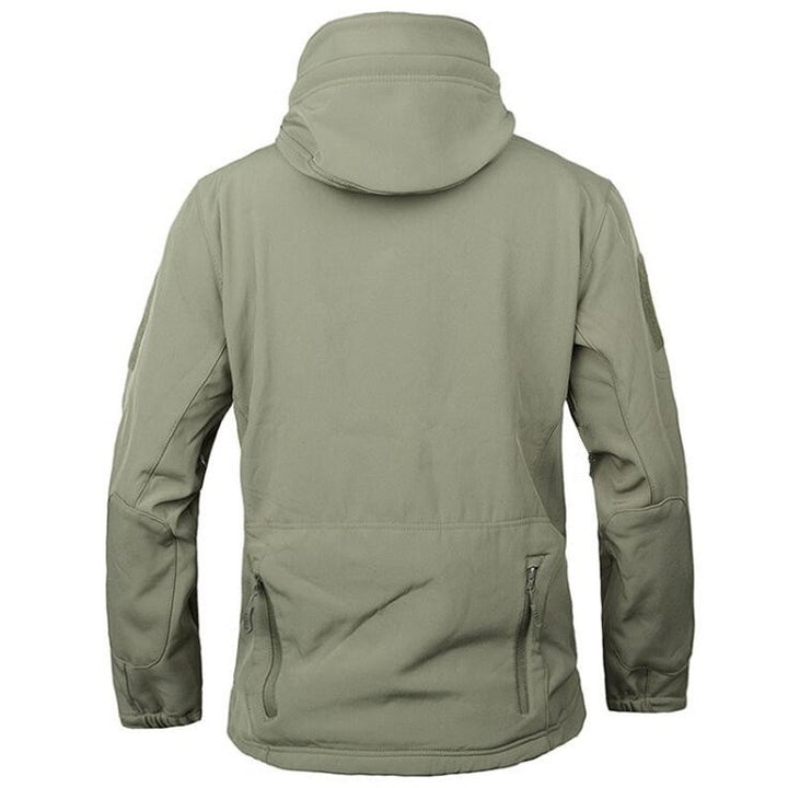 Herren multifunktionale Outdoor-Jacke mit isolierendem Fleece-Futter und praktischen Reißverschlusstaschen Echoarchiv