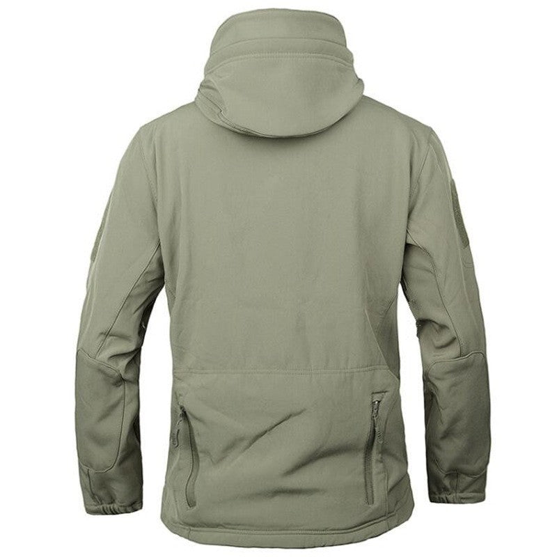 Herren technische Softshelljacke mit abnehmbarer Kapuze Echoarchiv