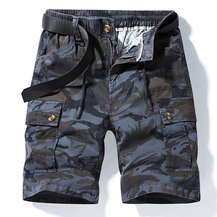 Herren Cargoshorts im lässigen Camouflage-Stil mit multifunktionalen Taschen Echoarchiv