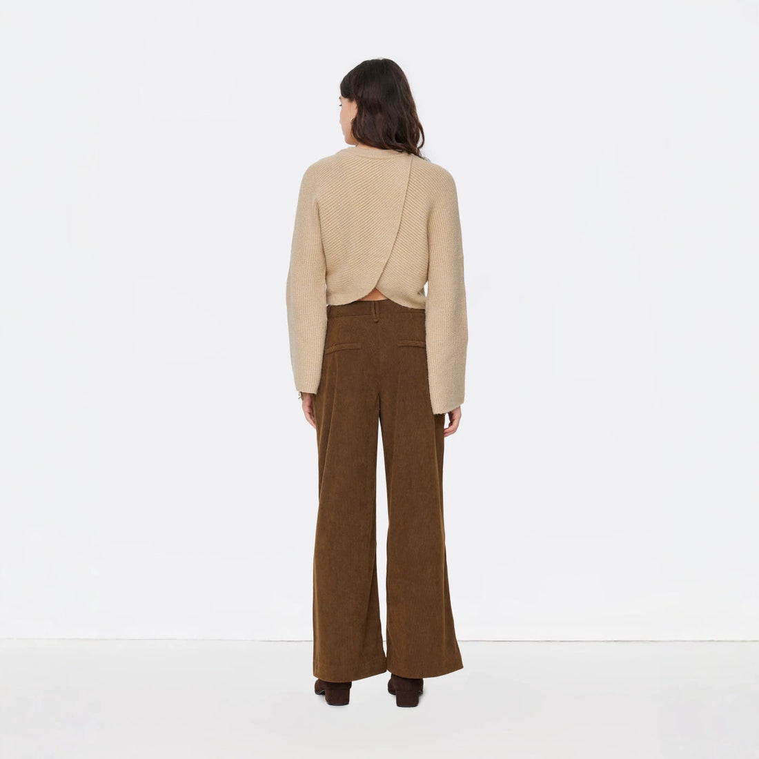 Damen Weit geschnittene Cordhose Echo Archiv