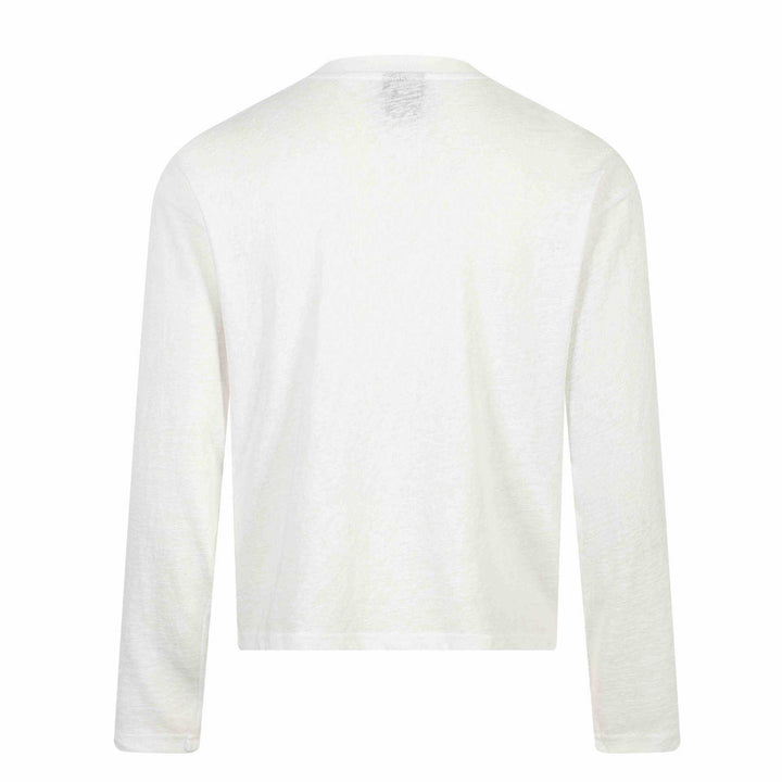 Unisex Langärmeliges Printshirt aus leichter Baumwollmischung Echoarchiv